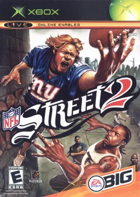 NFL Street 2 (USA) box cover front